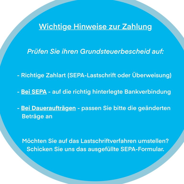 Grundsteuerreform - bildliche Darstellung neue Grundsteuer Bild 4