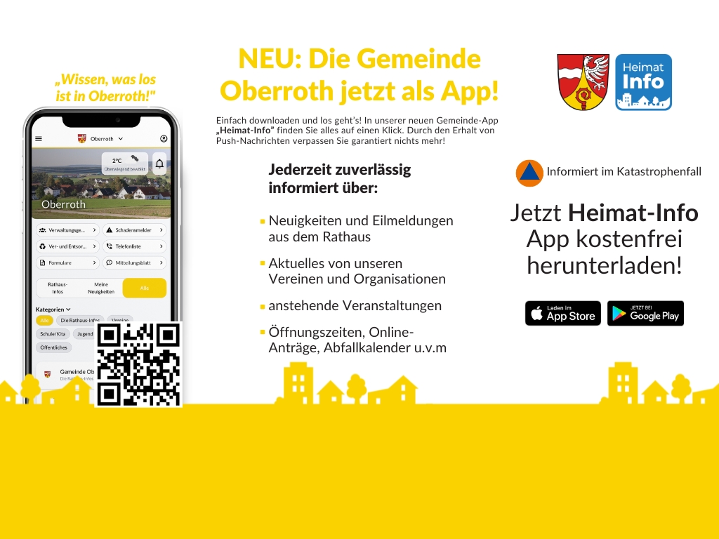 Grossansicht in neuem Fenster: Heimat Info App - Kachel