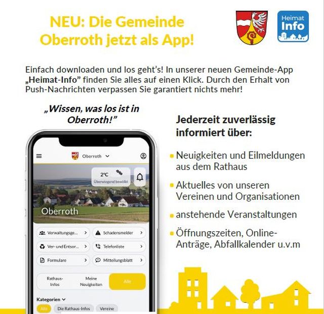 Heimat Info App - Kachel